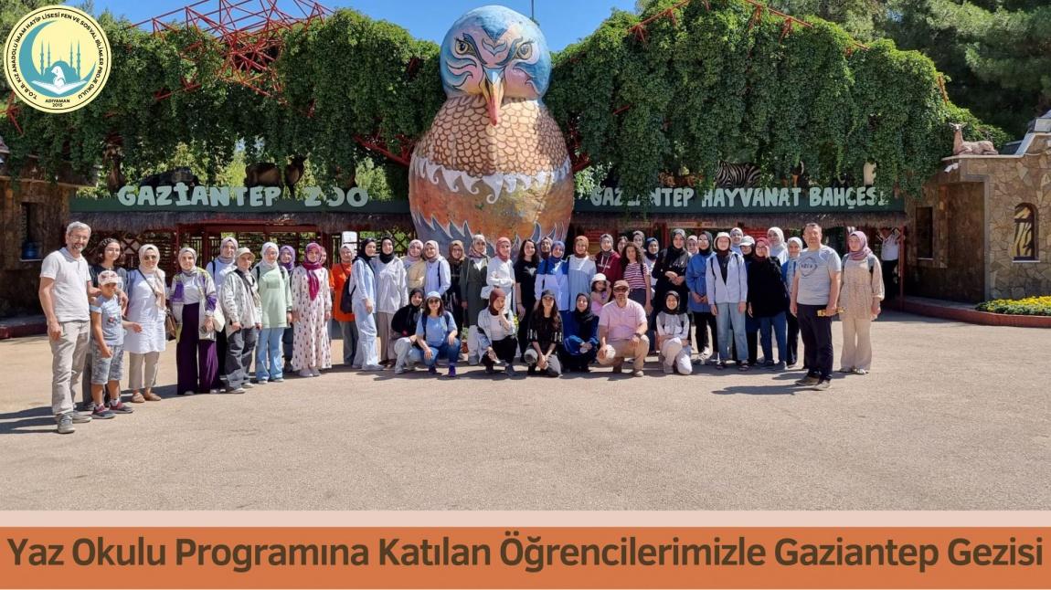 Yaz Okulu Programı Kapsamında Gaziantep Gezisi Düzenlendi